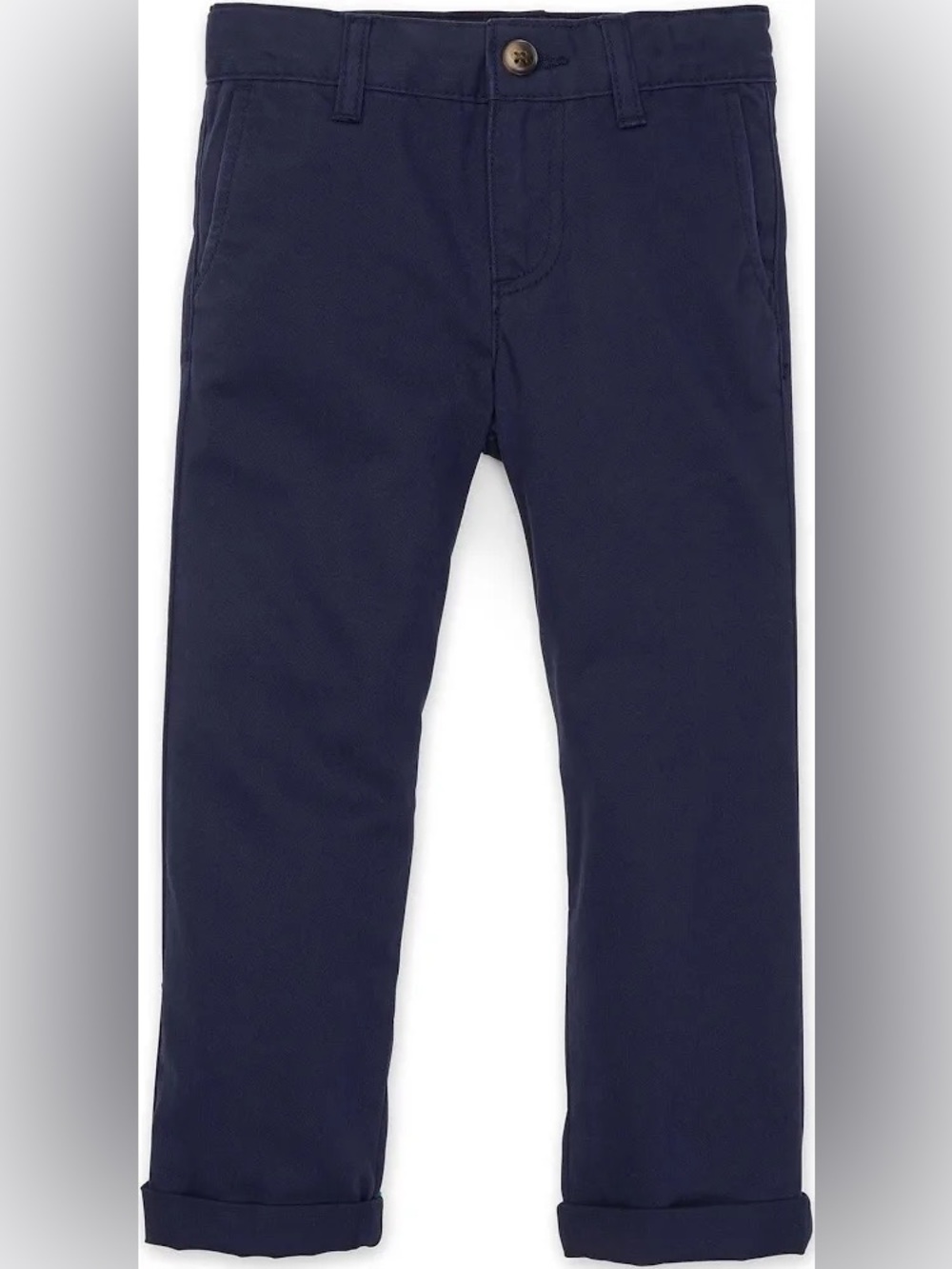 Hope & Henry size 8 boys Navy Chino Pants - Classic Straight Fit